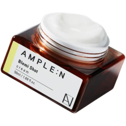 AMPLE:Crème N Blemish Shot Taches Sombres 30ml – Crème de Nuit Antioxydante Éclaircissante beige