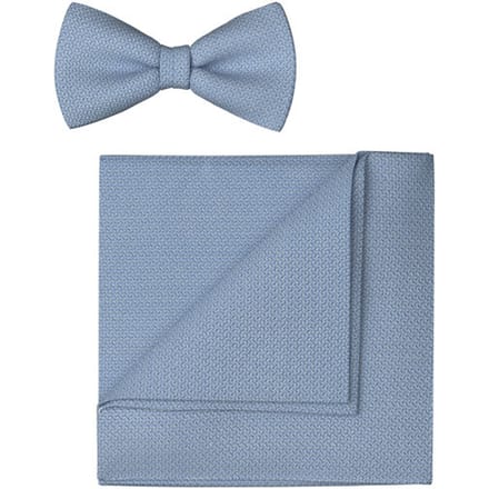 OLYMP Vlinderdas / pochet set, Bleu