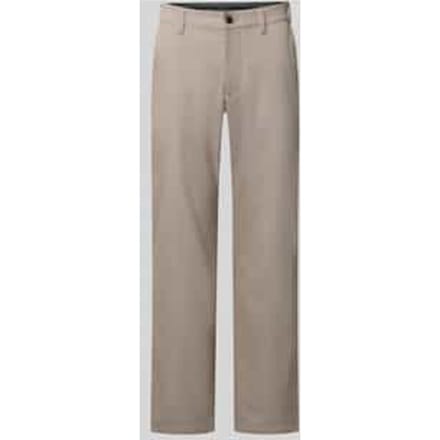straight fit broek van katoenmix