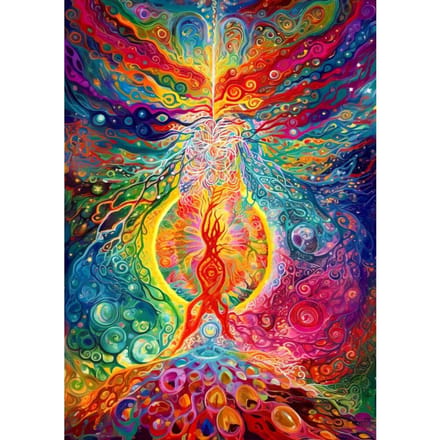 Rainbow Epicenter Puzzel 1000 Stukjes