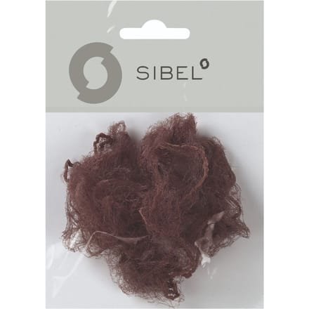 Sibel Nylon haarnetje donkerbruin 2st
