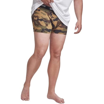 Urban Classics - 2-Pack Camo Boxershorts set - S - Bruin/Groen