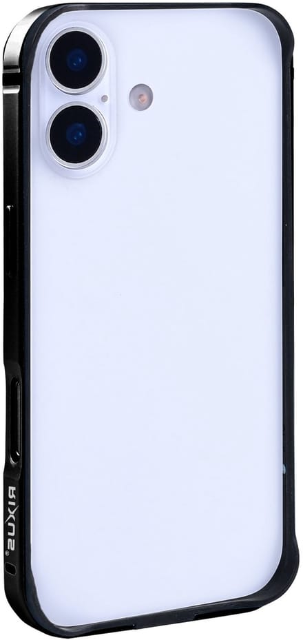Rixus Crash Guard Case For Apple iPhone 16 Black