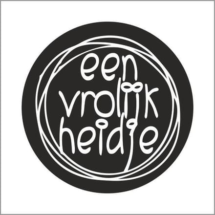 Sluitsticker - Sluitzegel - Etiket - 47mm - Sticker - "Vrolijkheidje" - 500 Stuks