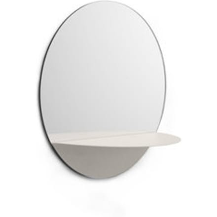 Normann Copenhagen - Horizon spiegel - wit - rond