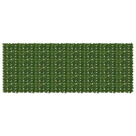 vidaXL - Balkonscherm - met - bladeren - Groen - 400 - x - 150 - cm