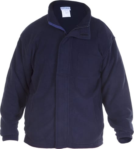 Hydrowear Fleece Jas Navy Maat S