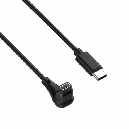 USB-C Oplader Geschikt voor Coros Pace Pro – Oplaadkabel – Smartwatch Oplader – 1 Meter – Zwart