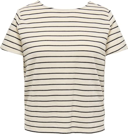 ONLY CARMAKOMA - CARJANA S/S MIX SWEAT TOP JRS - Dames - Blouses
