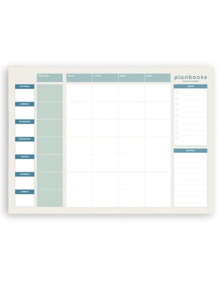 Planbooks - Familieplanner - Gezinsplanner - Weekplanner 2023 - Weekplanner Papier