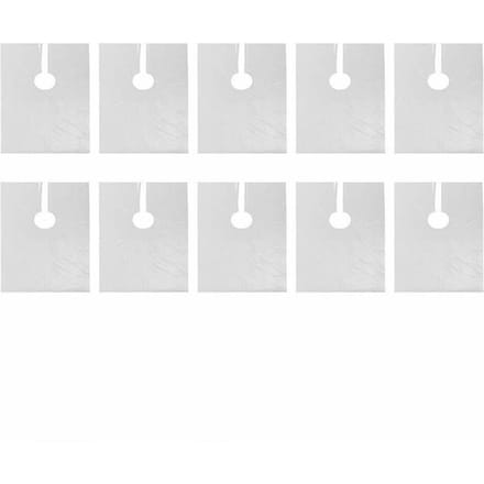 100 stuks Wegwerp Salon Schort Cape Kittel Waterdichte Haarkniphoes voor Thuis Kappersgereedschap wit