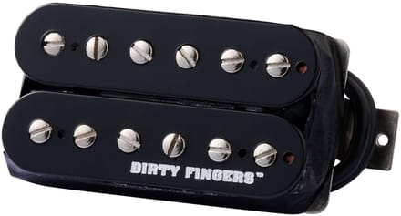 Gibson Dirty Fingers Quick Connect Rhythm, Double Black - Humbucker pickup voor gitaren