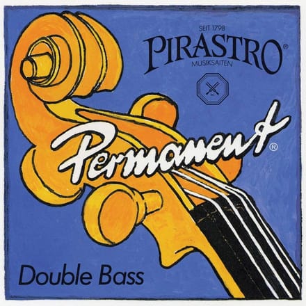 Pirastro P343320 double bass string A-3 medium, rope core, nickel