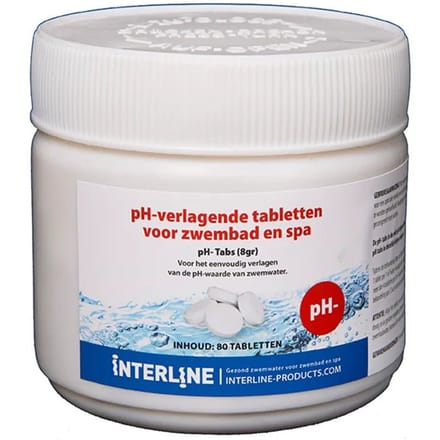 Interline Zwembad Interline pH-minus Tabletten