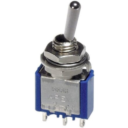 APEM 5556A 5556A Tuimelschakelaar 250 V/AC 3 A 3x aan/aan Continu 1 stuk(s)