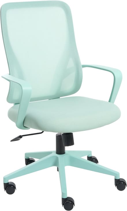 LUMA - Bureaustoel - Mintgroen - Mesh