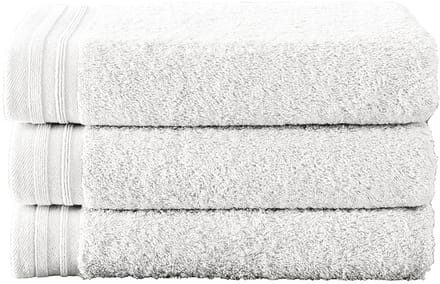 De Witte Lietaer Handdoeken Imagine White 50 x 100 cm - 3 stuks - Katoen