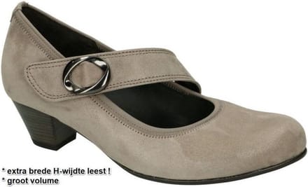 Gabor -Dames - taupe - pumps & hakschoenen - maat 40.5