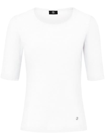 Shirt ronde hals model Velvet Van Bogner wit