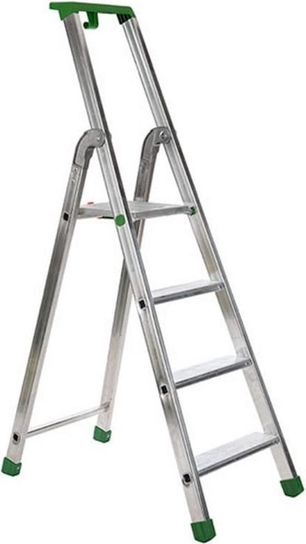 Escalo – Industriële trapladder  – Quadra  – Aluminium – 4 treden – 148 cm