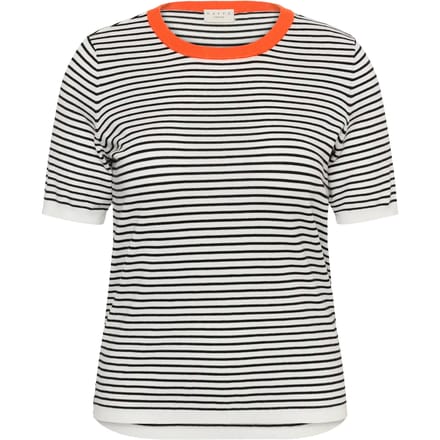 Korte mouwen gebreide pull voor dames KAFFE Curve Lizzy