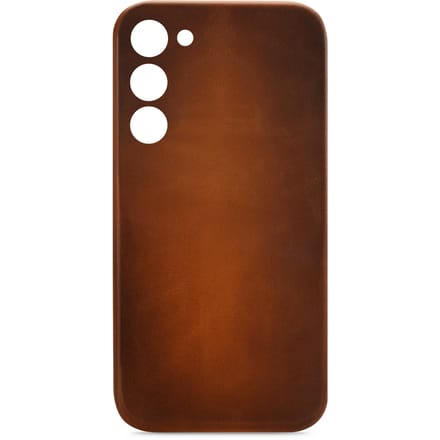 Samsung Galaxy S23 Lederen Hoesje - Bruin