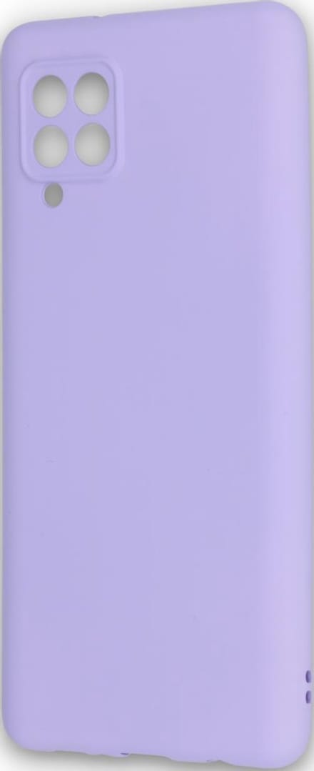 HB Hoesje Geschikt voor Samsung Galaxy A12 - Paars - Siliconen Back Cover