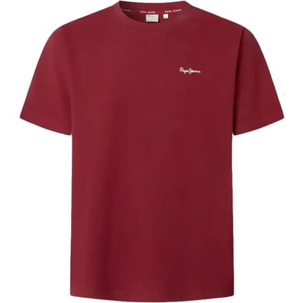 Pepe Jeans Contrast Connor T-shirt Met Korte Mouwen Rood S Man