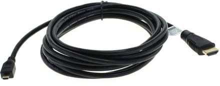 OTB High Speed HDMI Kabel auf Micro-HDMI mit Ethernet (3 Meter) OD4.0