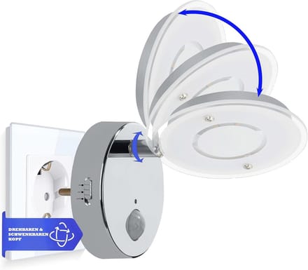 LED Nachtverlichting met Bewegingssensor - Veiligheidslamp voor Binnen en Buiten