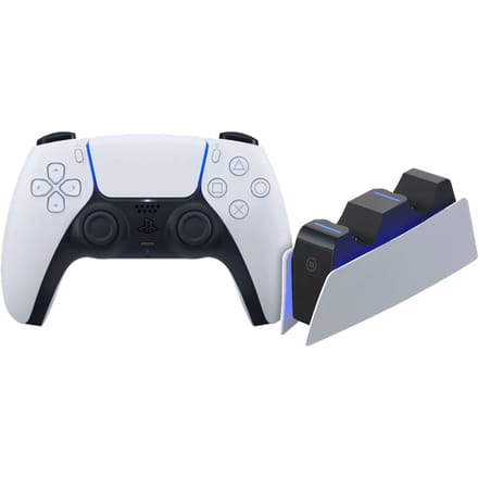 Sony PlayStation 5 DualSense Draadloze Controller + BlueBuilt oplaadstation