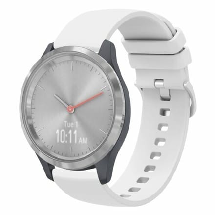 By Qubix - geschikt voor Huawei Watch GT 6 / GT 7 - 41mm - Soft siliconen bandje - Wit