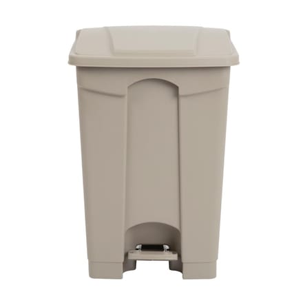 Jantex Beige pedaal afvalbak 45Ltr