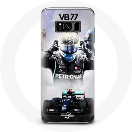 Case voor Samsung Galaxy S8 plus Samsung Galaxy S8 plus Formule 1 Valtteri Bottas F1 Driver Zwart