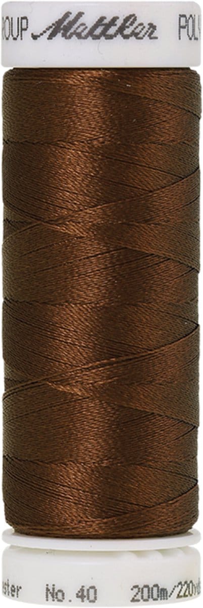 Mettler borduurgaren - Bruin - Nr 933 - Polysheen - 200 meter