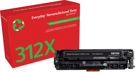 Xerox Toner vervangt HP 80X, CF380X Compatibel Zwart 4400 bladzijden Everyday™ Toner 006R03816