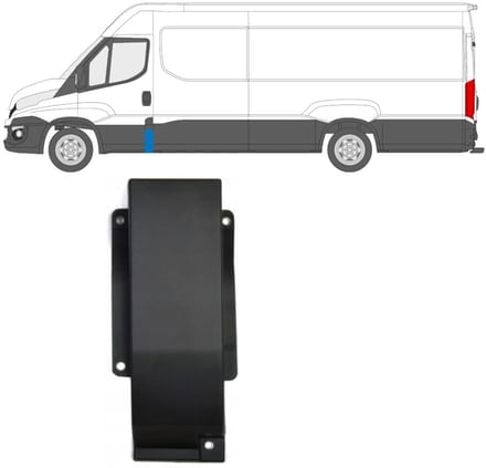 Sierlijst voor stijl voor Iveco Daily 2014-2019 / Links