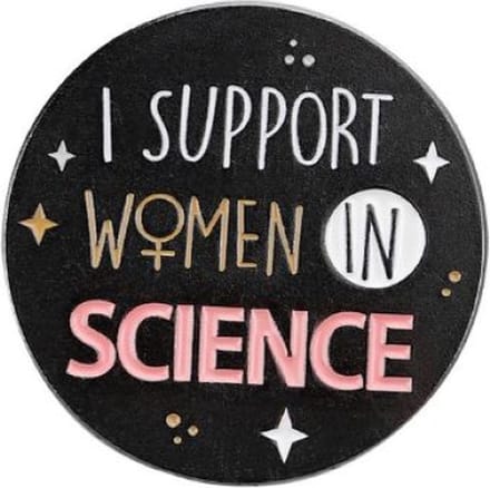 Pin Broche - enamel pin - kledingspeld - Women in science