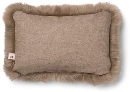 Sheepskin House - Langharig Schapenvacht Kussen - 34x52 cm