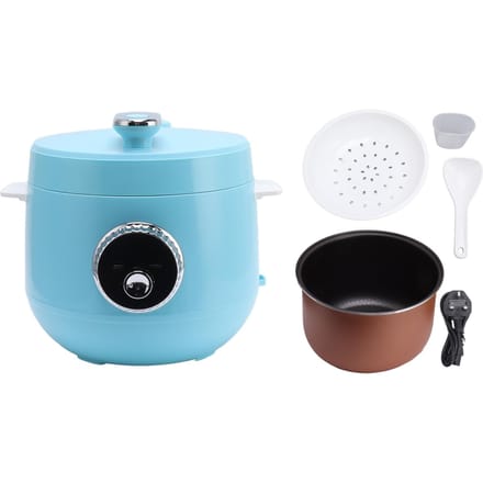 Autocuiseur électrique 5 L, grande capacité, anti-adhésif, multifonction, 900 W L bleu