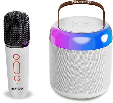 Bontempi - Mini draadloze speaker - incl draadloze microfoon - lichteffecten