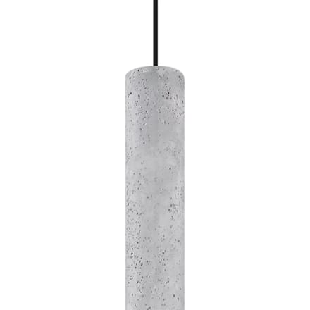 Sollux Lighting Hanglamp Luvo - GU10 - grijs - concreet - 105x8x8cm