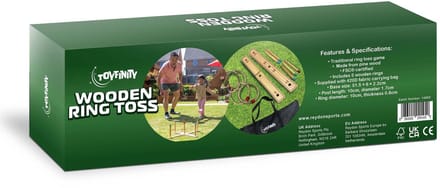 Toyfinity Houten Ringwerpspel - Ringtoss