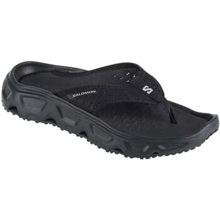 Salomon REELAX BREAK 6.0 - Dames Slippers - BLACK / BLACK / ALLOY - 38