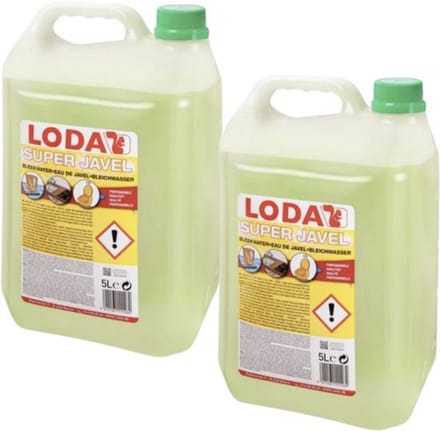 Loda Super - Javel 5L -Bleekwater-Allesreiniger -2 x 5 Liter