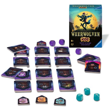 Ravensburger Weerwolven Kids | Nacht van de Jonge Weerwolven | Vanaf 2 Spelers