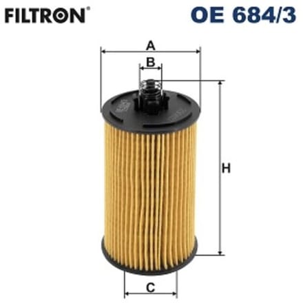 Oliefilter FILTRON OE 684/3