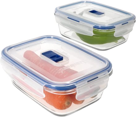Set van 2 Pure Box Actieve voorraadpotten 82 cl - 5088000