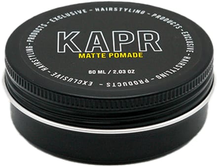 KAPR Matte Pomade 60ml – Haar Pomade Mannen – Matte Finish – Medium Hold – Waterbasis – Reisformaat