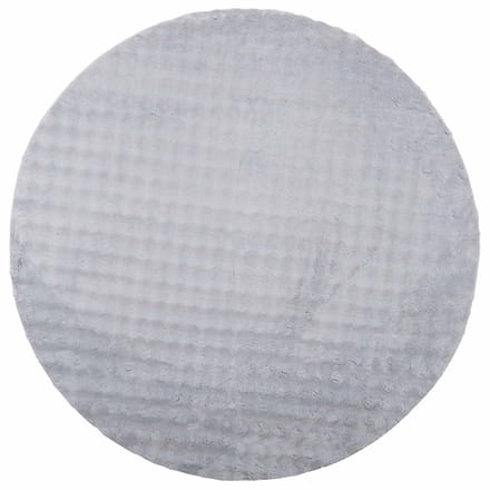 vidaXL - Vloerkleden - Rond - SIROLO - Grijs - Ø - 200 - CM - Polyester